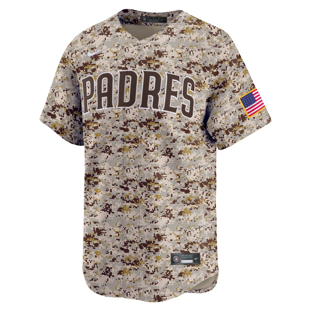 San Diego Padres Nike Fernando Tatis Jr. Camo Alternate 2 Limited Baseball Jersey