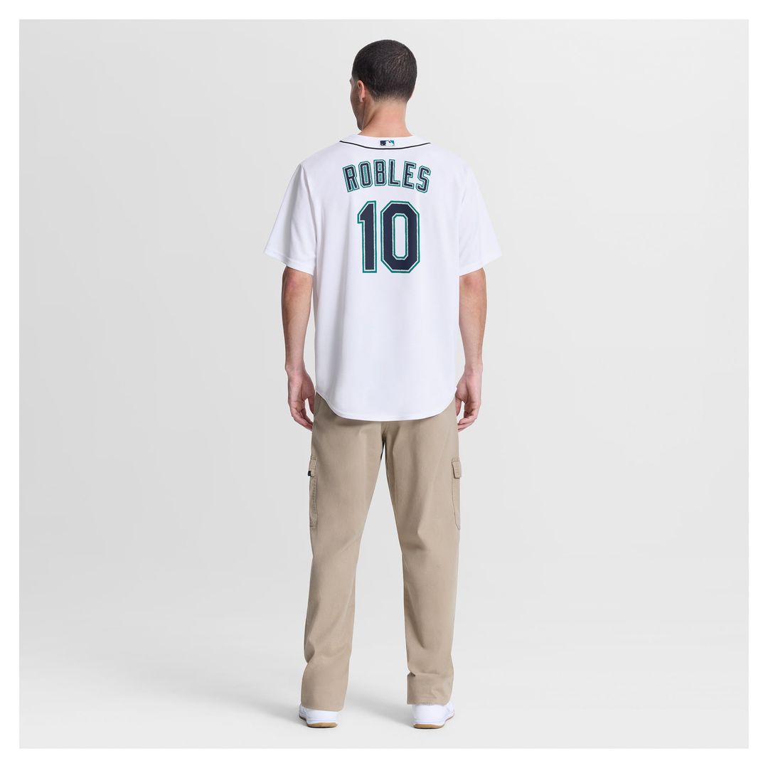 Seattle Mariners Nike Victor Robles Home Replica Baseball Jersey - White