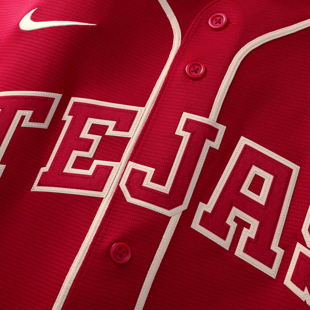 Texas Rangers Nike Joc Pederson 2026 City Connect Stadium Baseball Jersey - Red