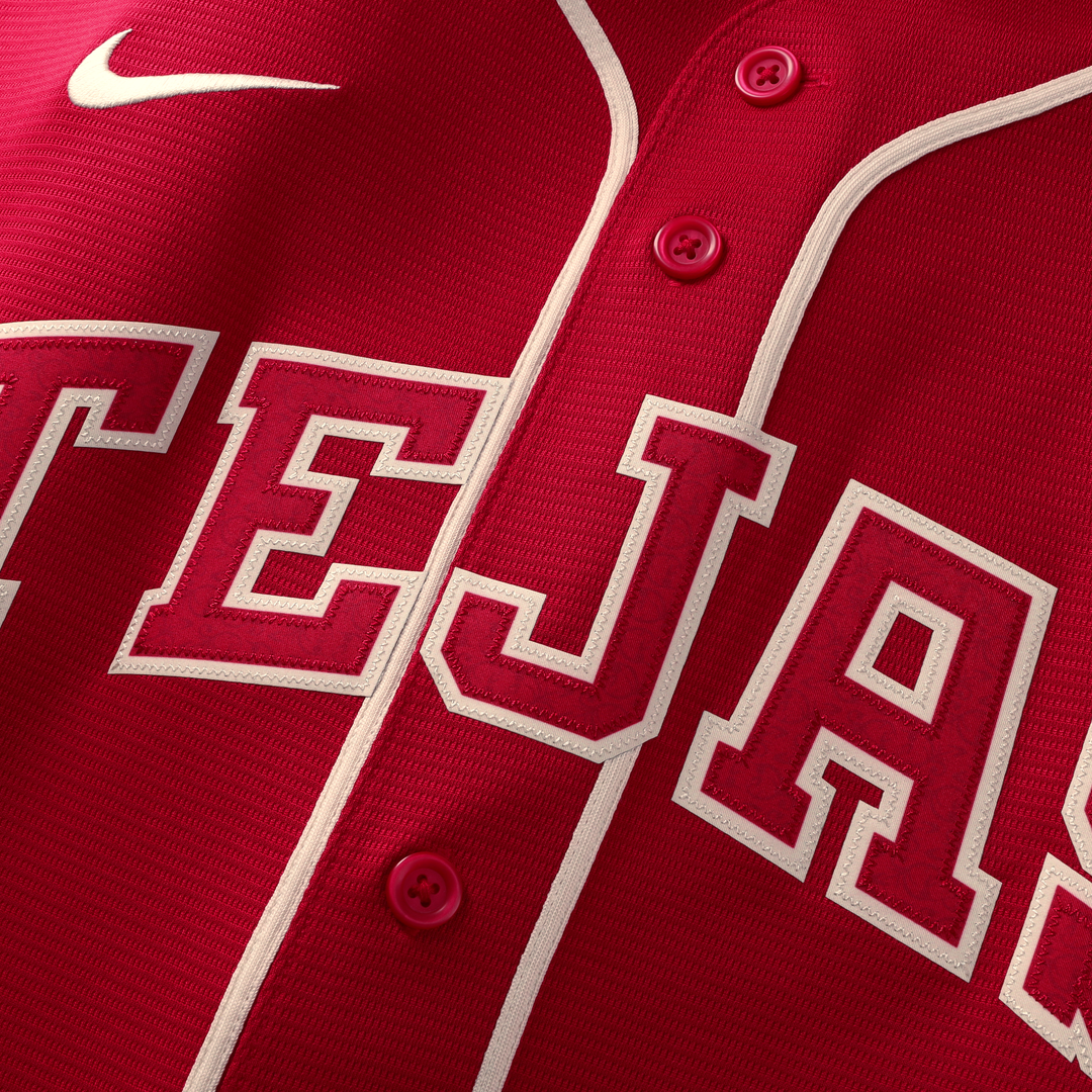 Texas Rangers Nike Joc Pederson 2026 City Connect Stadium Baseball Jersey - Red