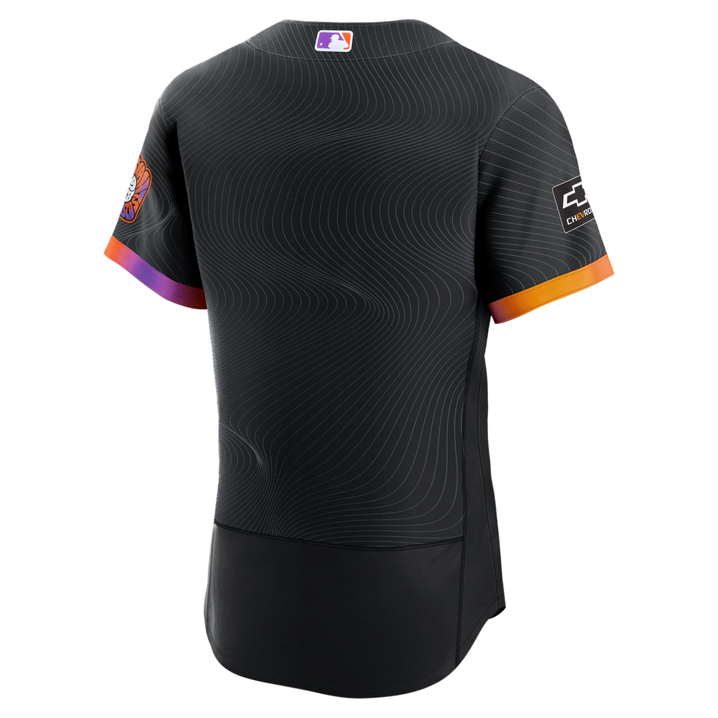 San Francisco Giants Nike Anthracite City Connect Authentic Sponsor Patch Baseball Jersey