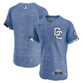 Washington Nationals Nike 2025 City Connect Elite Baseball Jersey - Blue