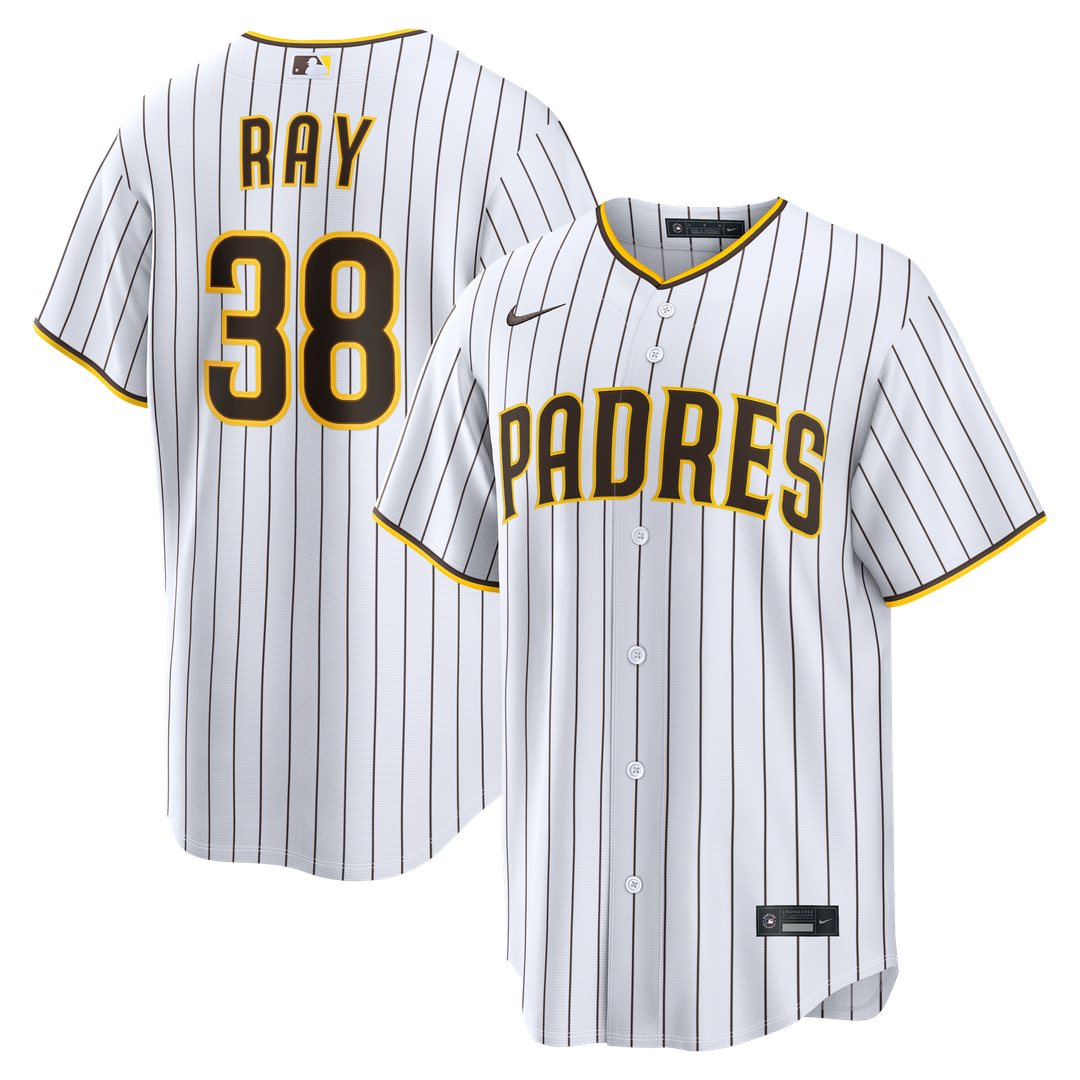 San Diego Padres Nike Robbie Ray Home Replica Baseball Jersey - White