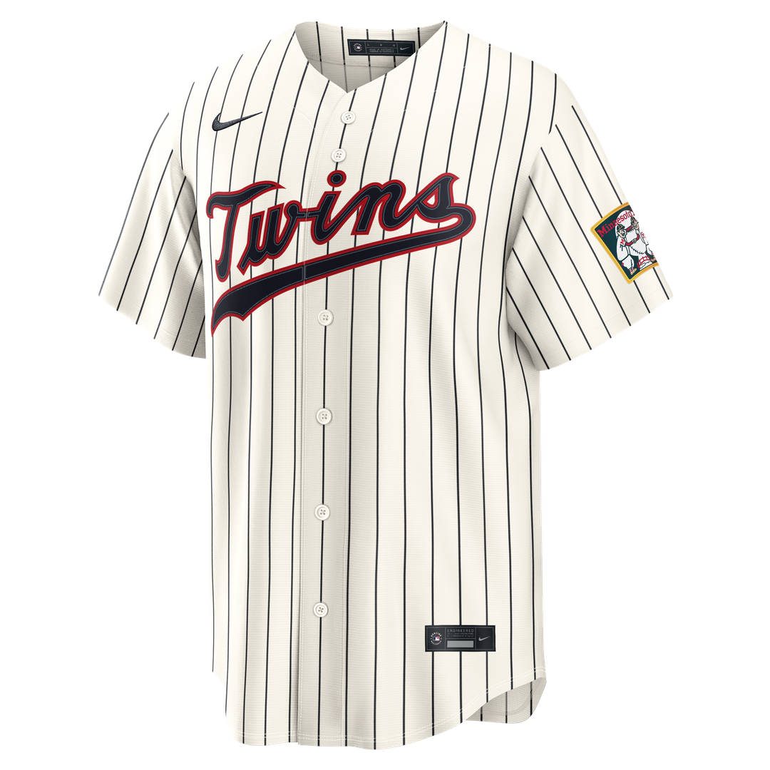 Minnesota Twins Nike Byron Buxton 2026 Field of Dreams Stadium Baseball Jersey - Cream