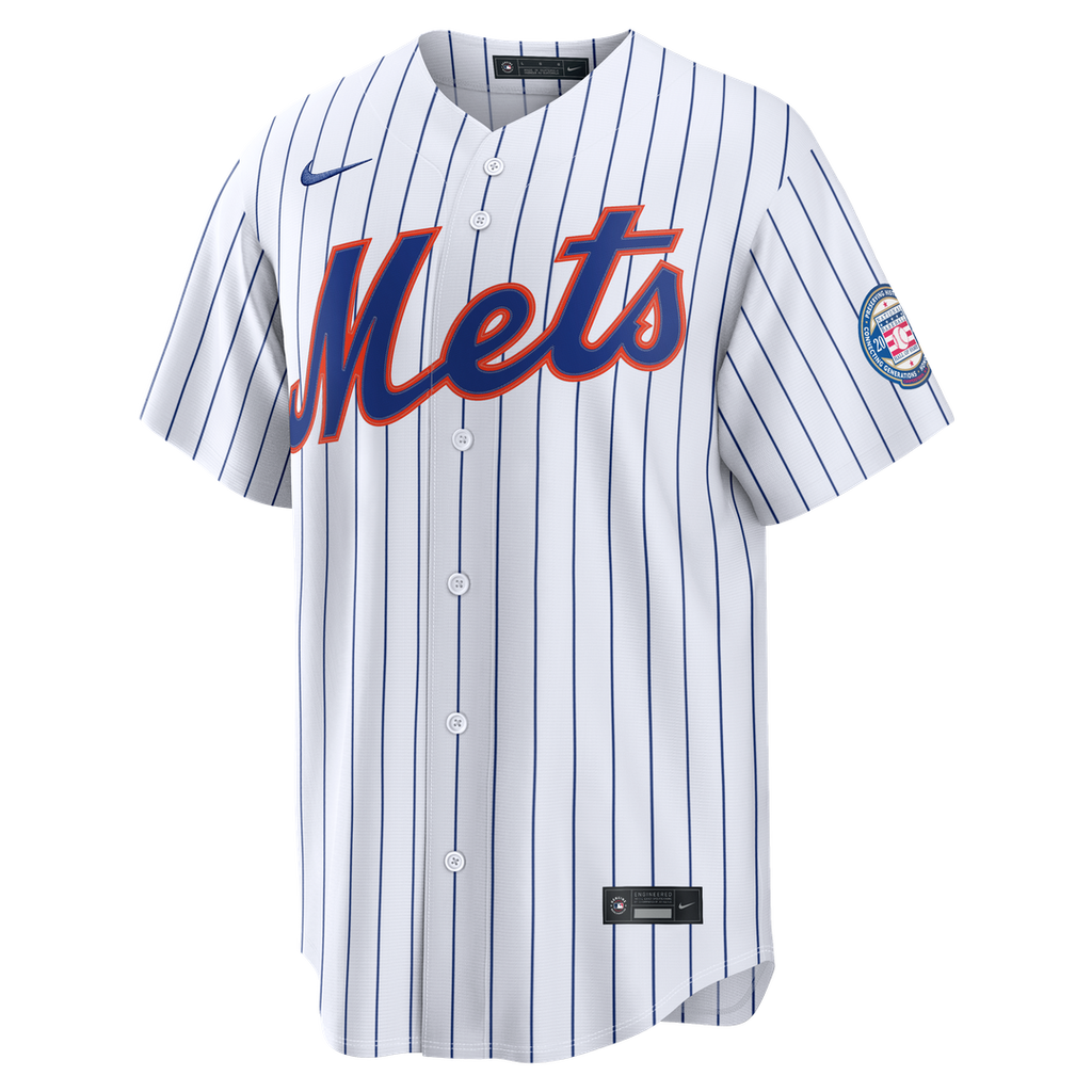 New York Mets Nike Carlos Beltran Home Replica 2026 Hall of Fame Patch Baseball Jersey - White