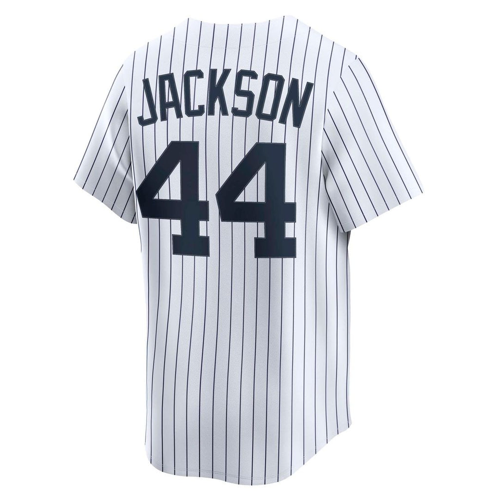 New York Yankees Nike Reggie Jackson Throwback Cooperstown Collection Limited Baseball Jersey - White