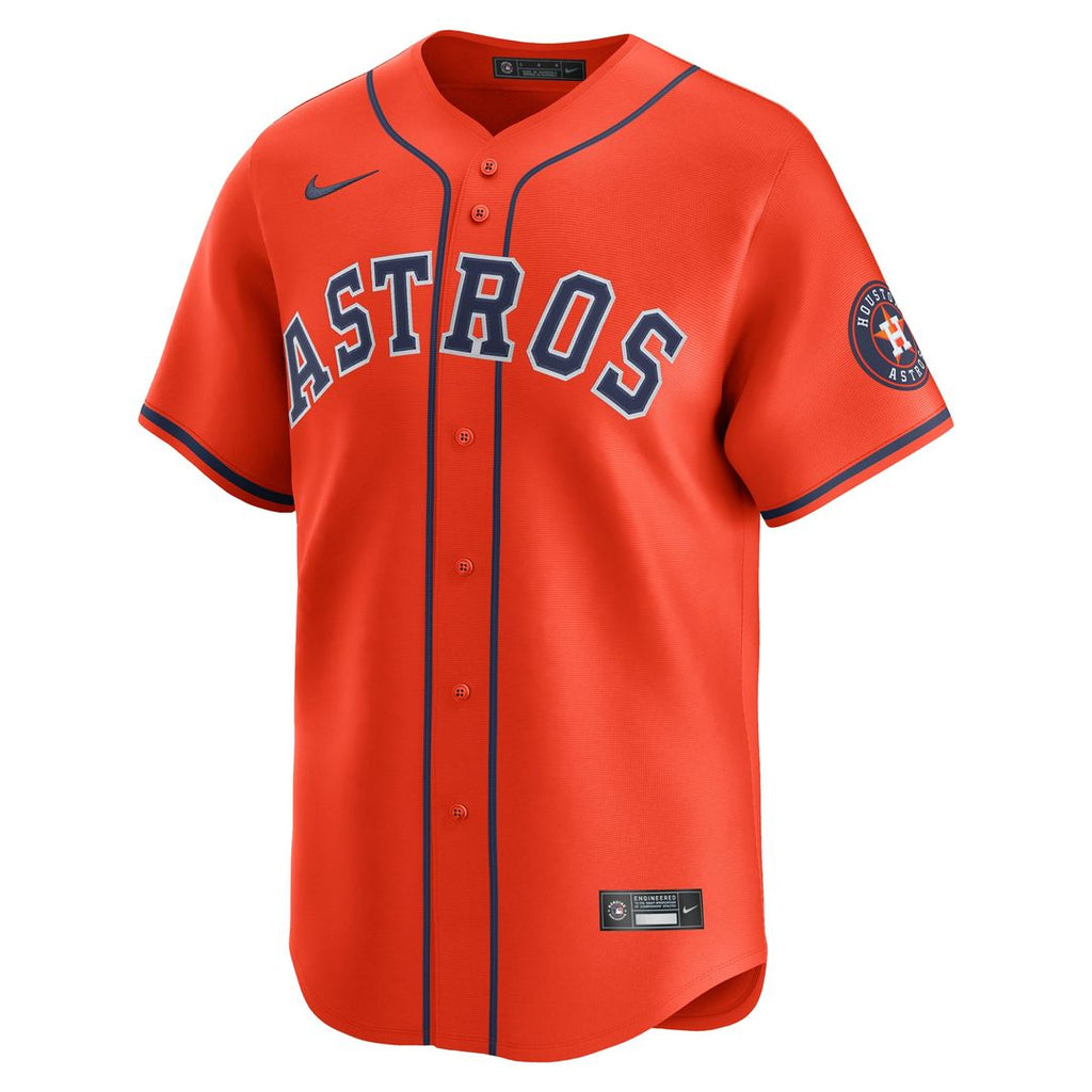 Houston Astros Nike Home Limited Baseball Jersey - White