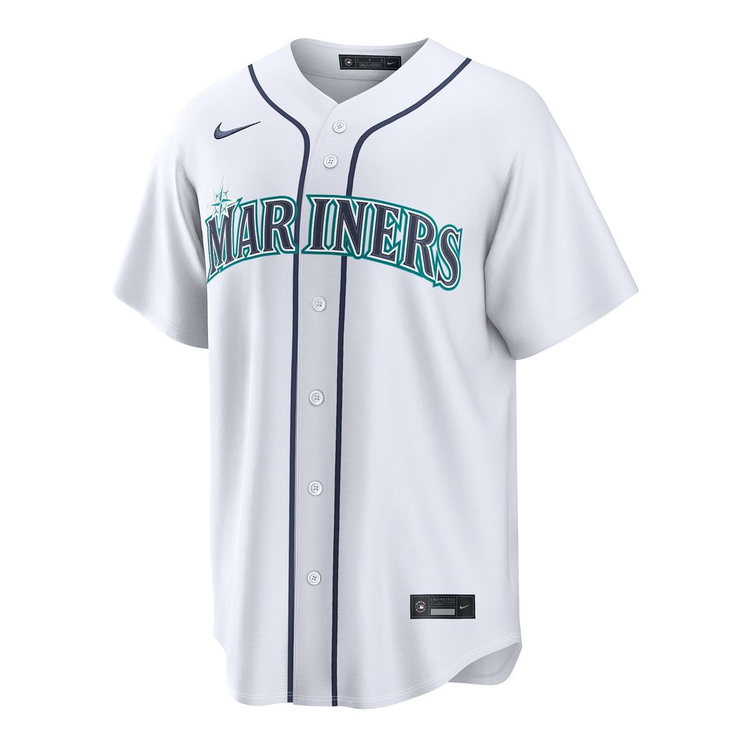 Seattle Mariners Nike Victor Robles Home Replica Baseball Jersey - White