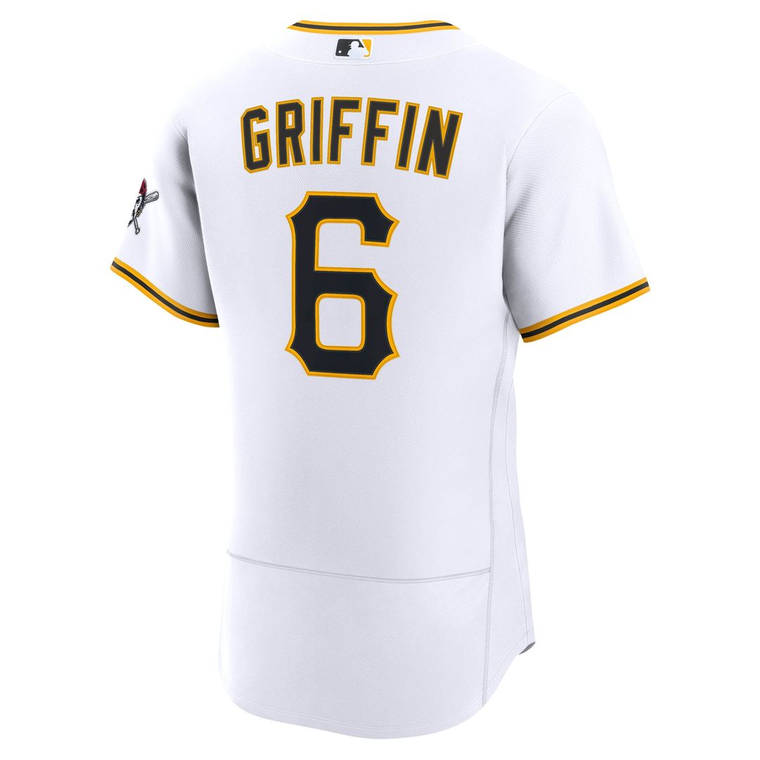 Pittsburgh Pirates Nike Konnor Griffin Home Authentic Baseball Jersey - White