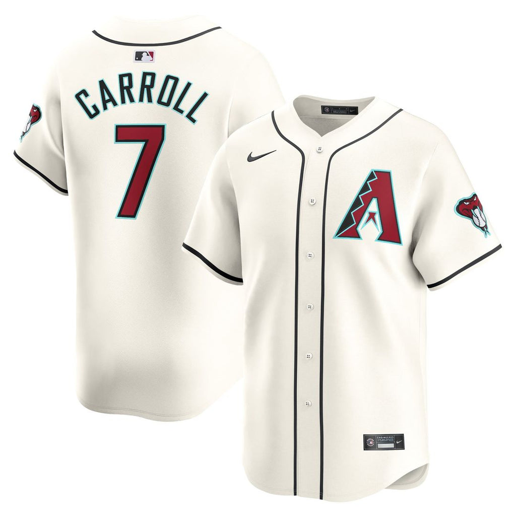 Arizona Diamondbacks Nike Corbin Carroll Home Limited Baseball Jersey - White