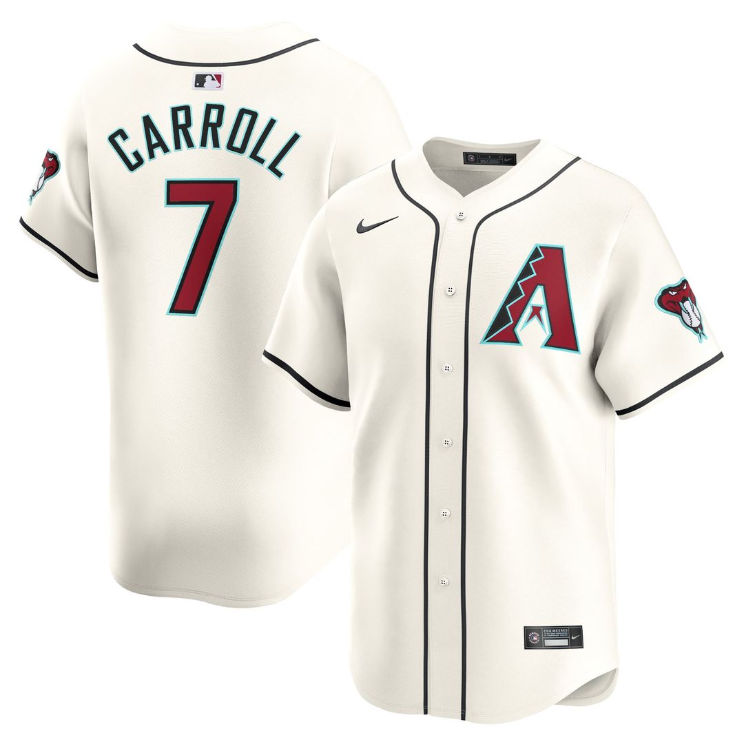 Arizona Diamondbacks Nike Corbin Carroll Home Limited Baseball Jersey - White