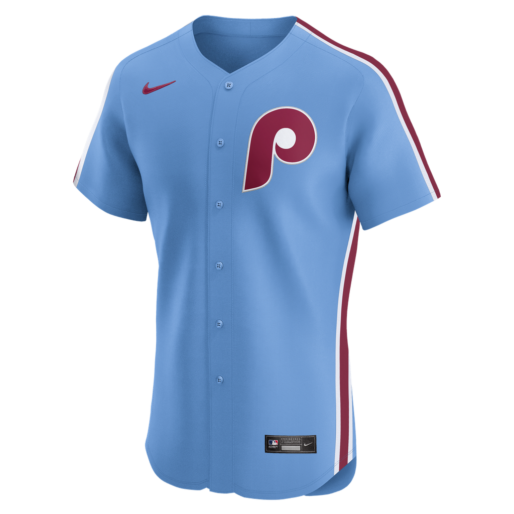 Philadelphia Phillies Nike Alternate 2 Elite Baseball Jersey - Cream
