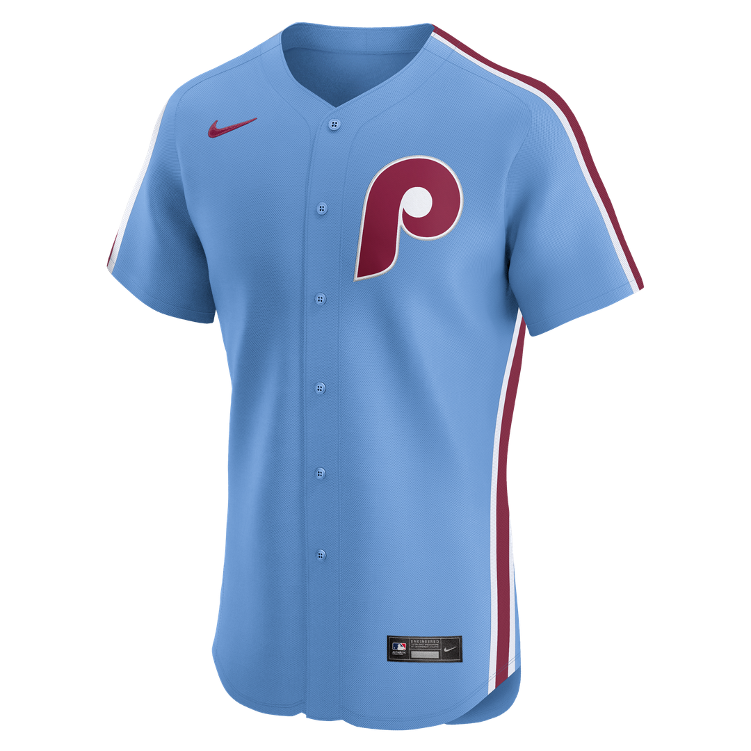 Philadelphia Phillies Nike Home Elite Baseball Jersey - White