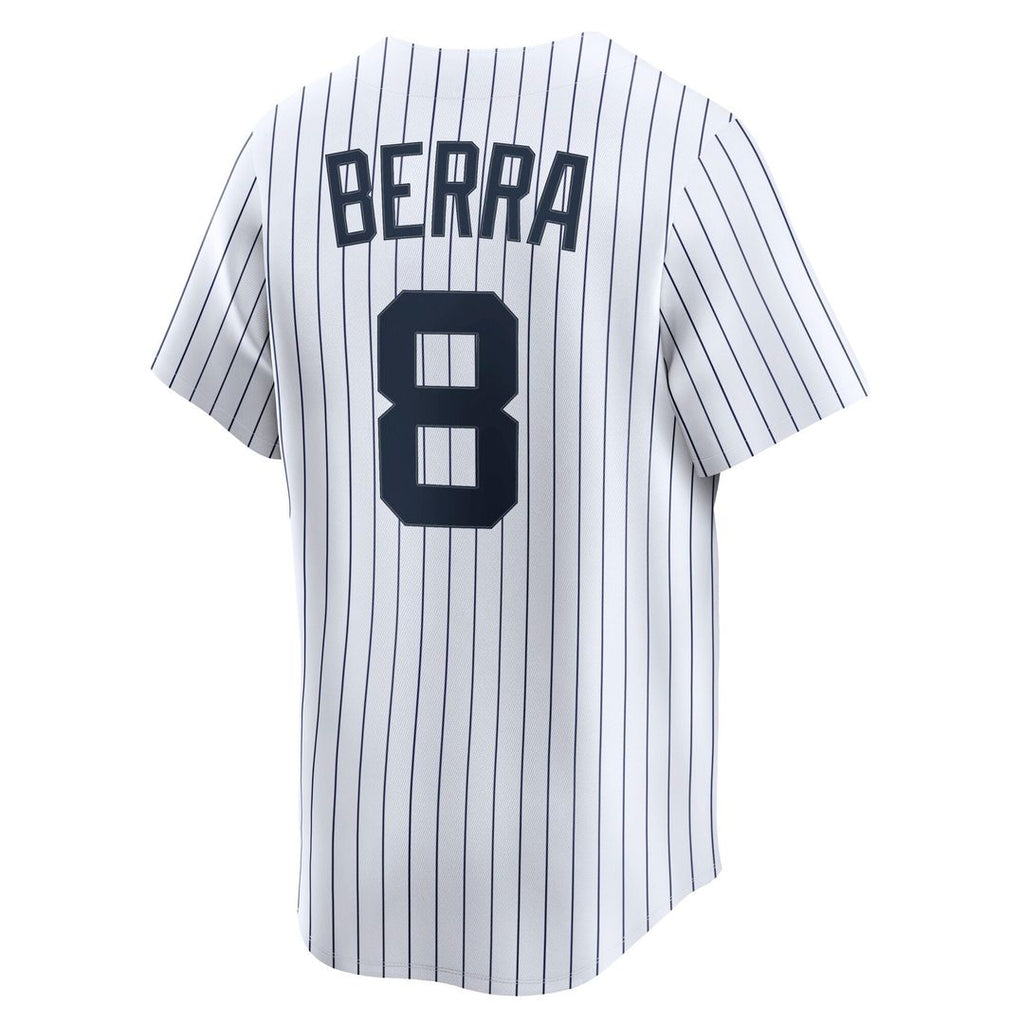 New York Yankees Nike Yogi Berra Cooperstown Collection Limited Baseball Jersey - White