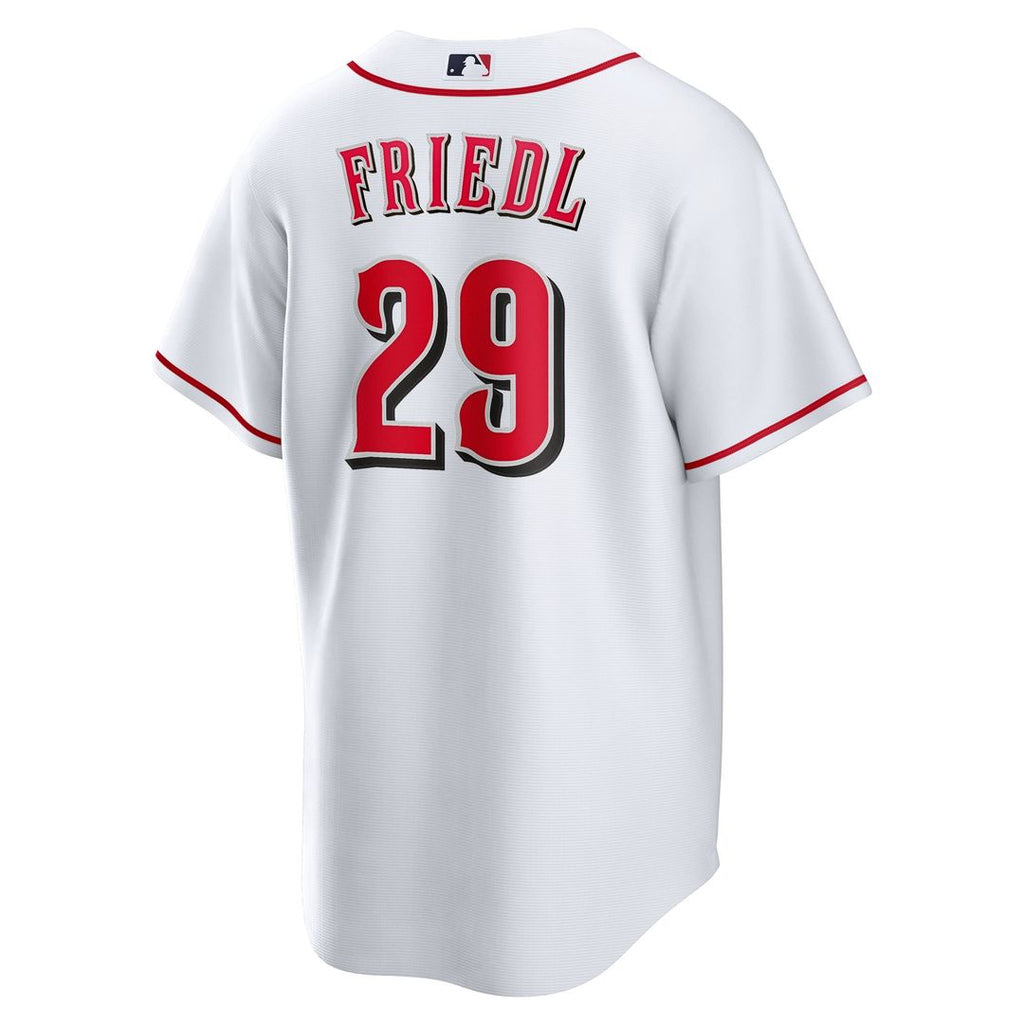 Cincinnati Reds Nike TJ Friedl Home Replica Baseball Jersey - White