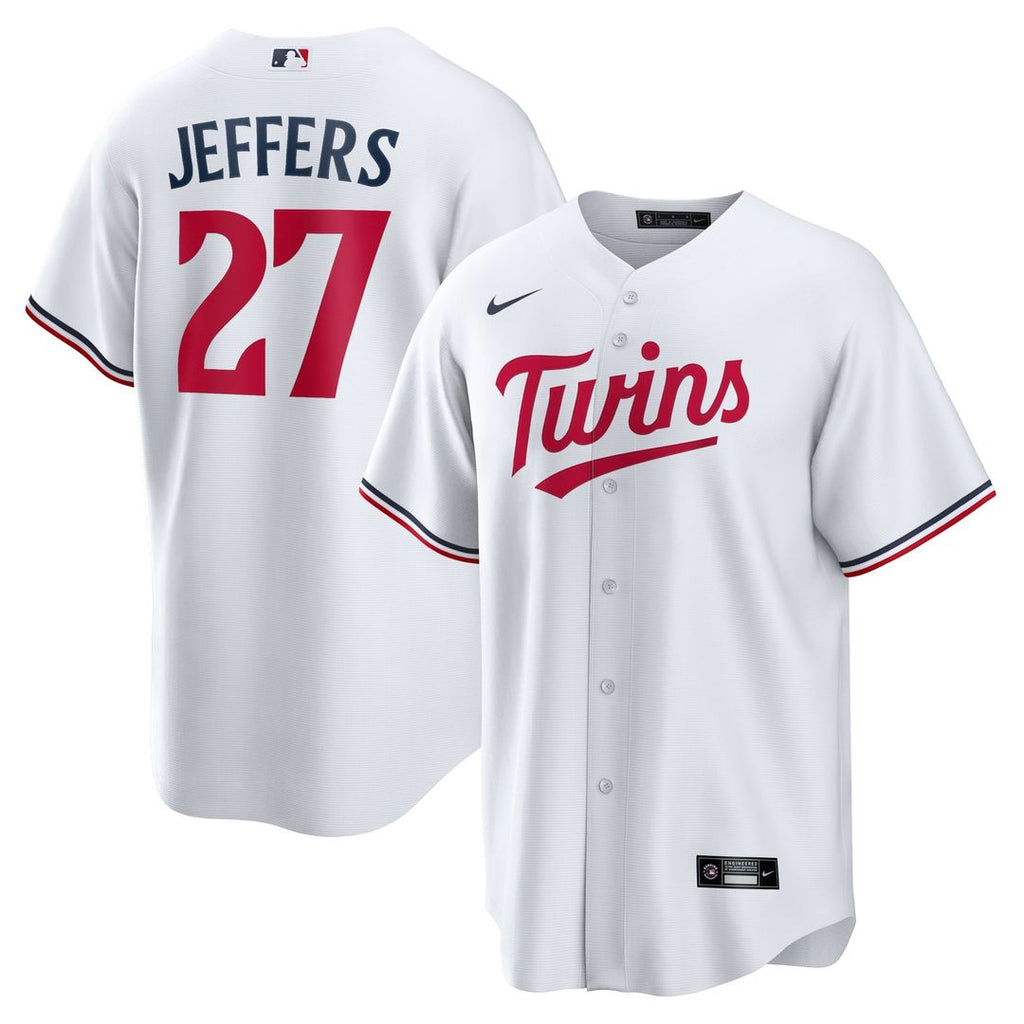 Minnesota Twins Nike Ryan Jeffers Home Replica Baseball Jersey - White
