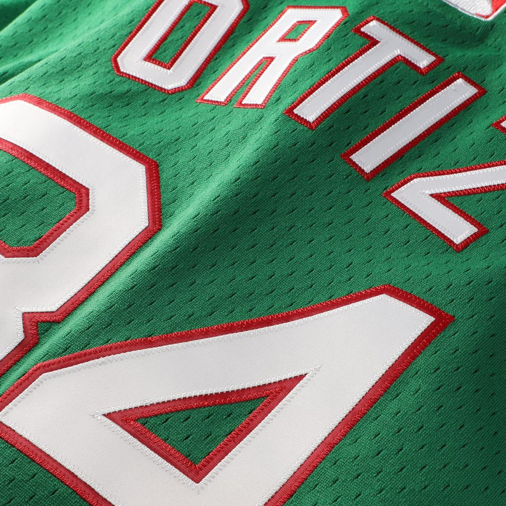 Boston Red Sox Mitchell & Ness David Ortiz Big & Tall Cooperstown Collection Mesh Batting Practice Baseball Jersey - Kelly Green