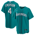 Seattle Mariners Nike Colt Emerson Alternate Replica Baseball Jersey - Teal