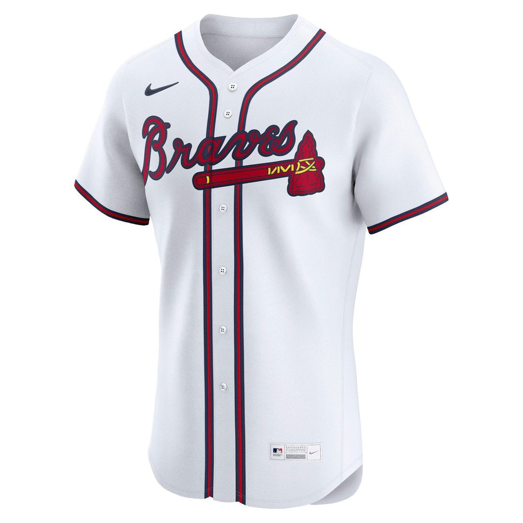 Atlanta Braves Nike Alternate Elite Baseball Jersey - Red