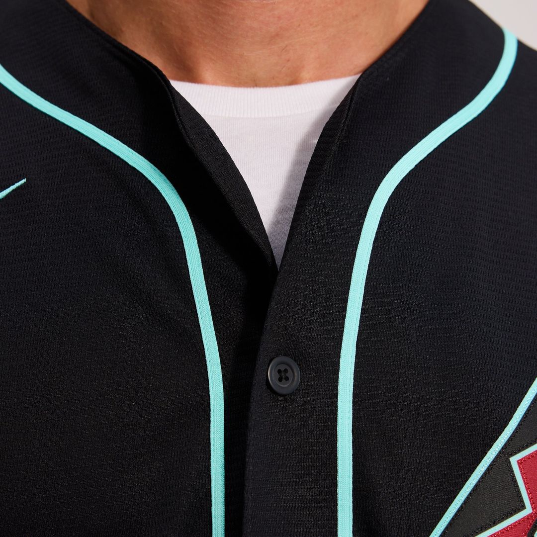 Arizona Diamondbacks Nike Corbin Carroll Alternate Replica Baseball Jersey - Black