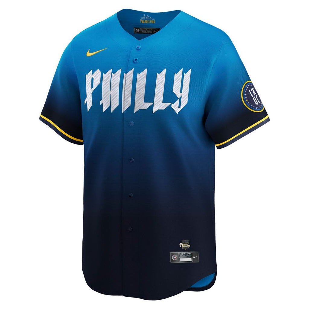 Philadelphia Phillies Nike City Connect Limited Baseball Jersey - Navy