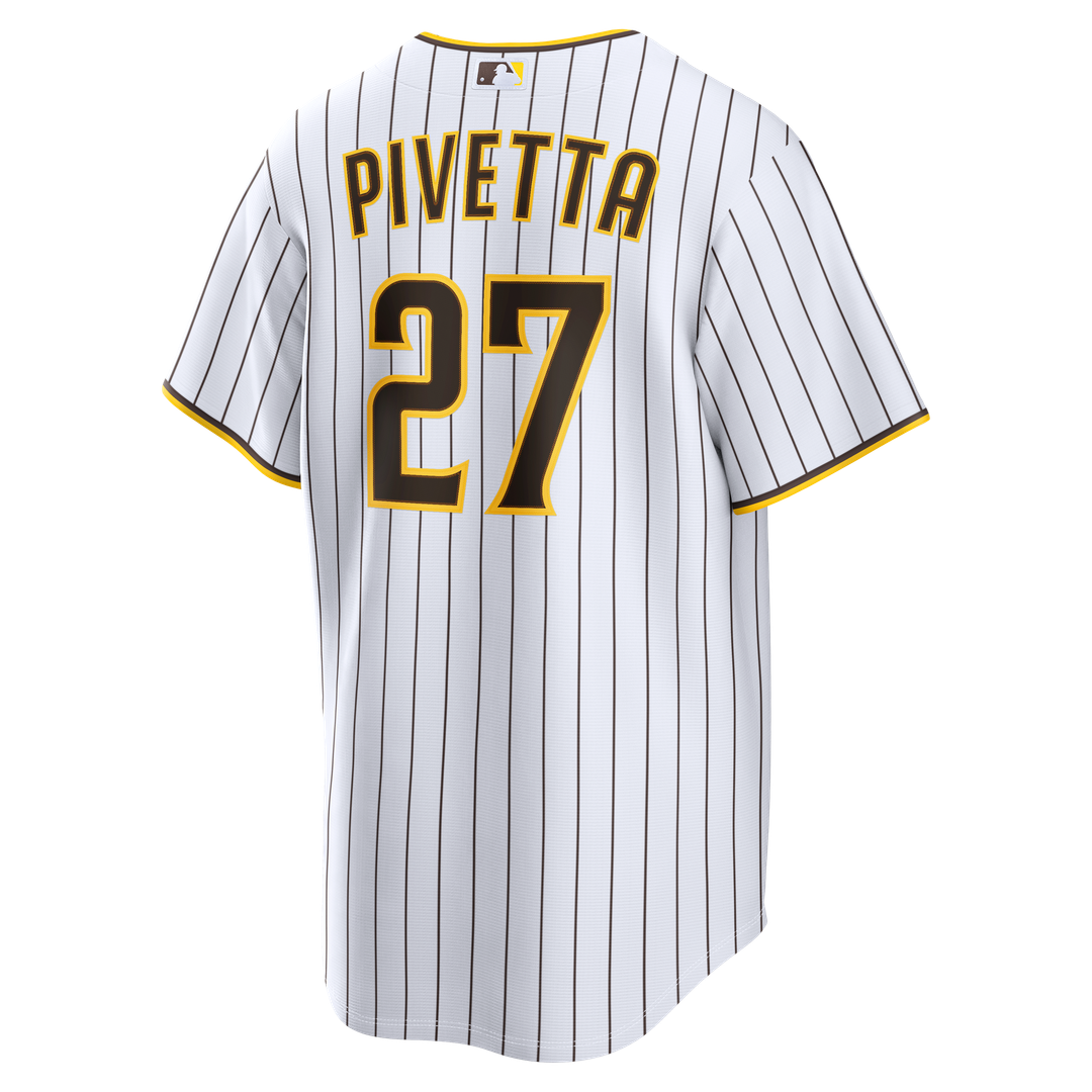 San Diego Padres Nike Nick Pivetta Home Replica Baseball Jersey - White