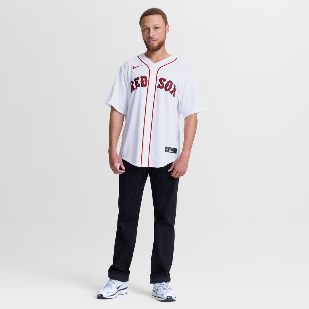 Boston Red Sox Nike Willson Contreras Home Replica Baseball Jersey - White