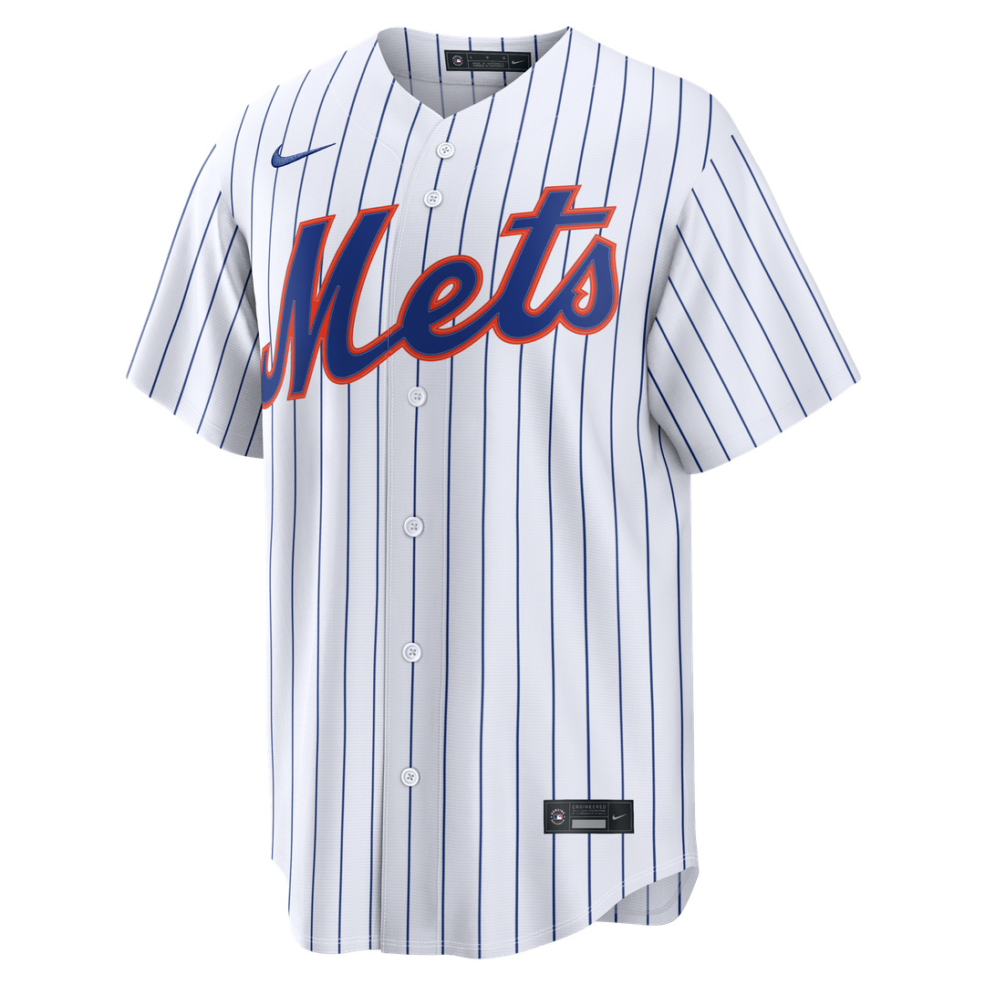 New York Mets Nike Jorge Polanco Home Replica Baseball Jersey - White