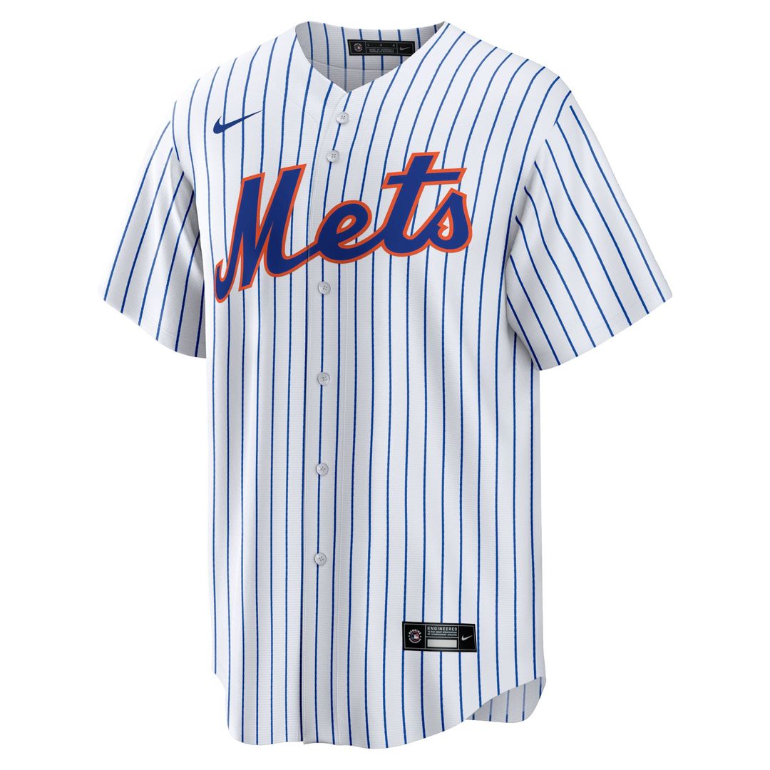 New York Mets Nike Kodai Senga Home Replica Baseball Jersey - White/Royal