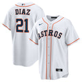 Houston Astros Nike Yainer Diaz Home Replica Baseball Jersey - White