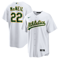 Athletics Nike Jeff McNeil Home Replica Baseball Jersey - White