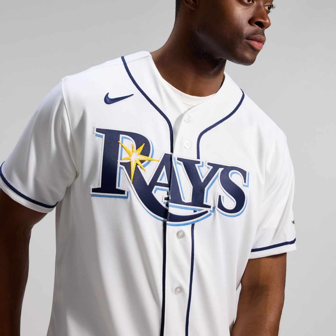 Tampa Bay Rays Nike Alternate Authentic Baseball Jersey - Light Blue