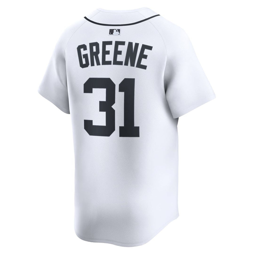 Detroit Tigers Nike Riley Greene Home Limited Baseball Jersey - White