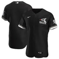 Chicago White Sox Nike Alternate Authentic Team Baseball Jersey - Black