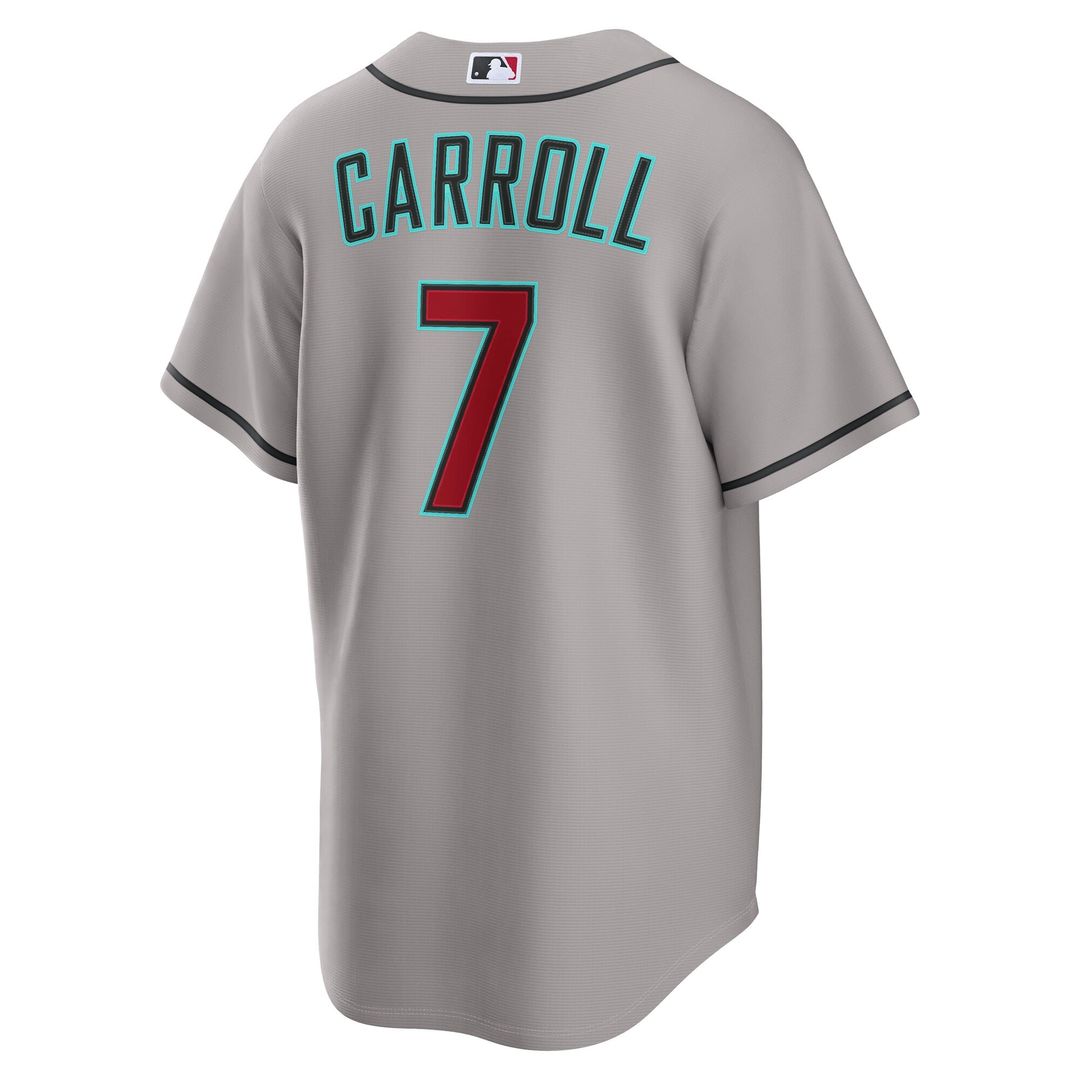 Arizona Diamondbacks Nike Corbin Carroll Alternate Replica Baseball Jersey - Black