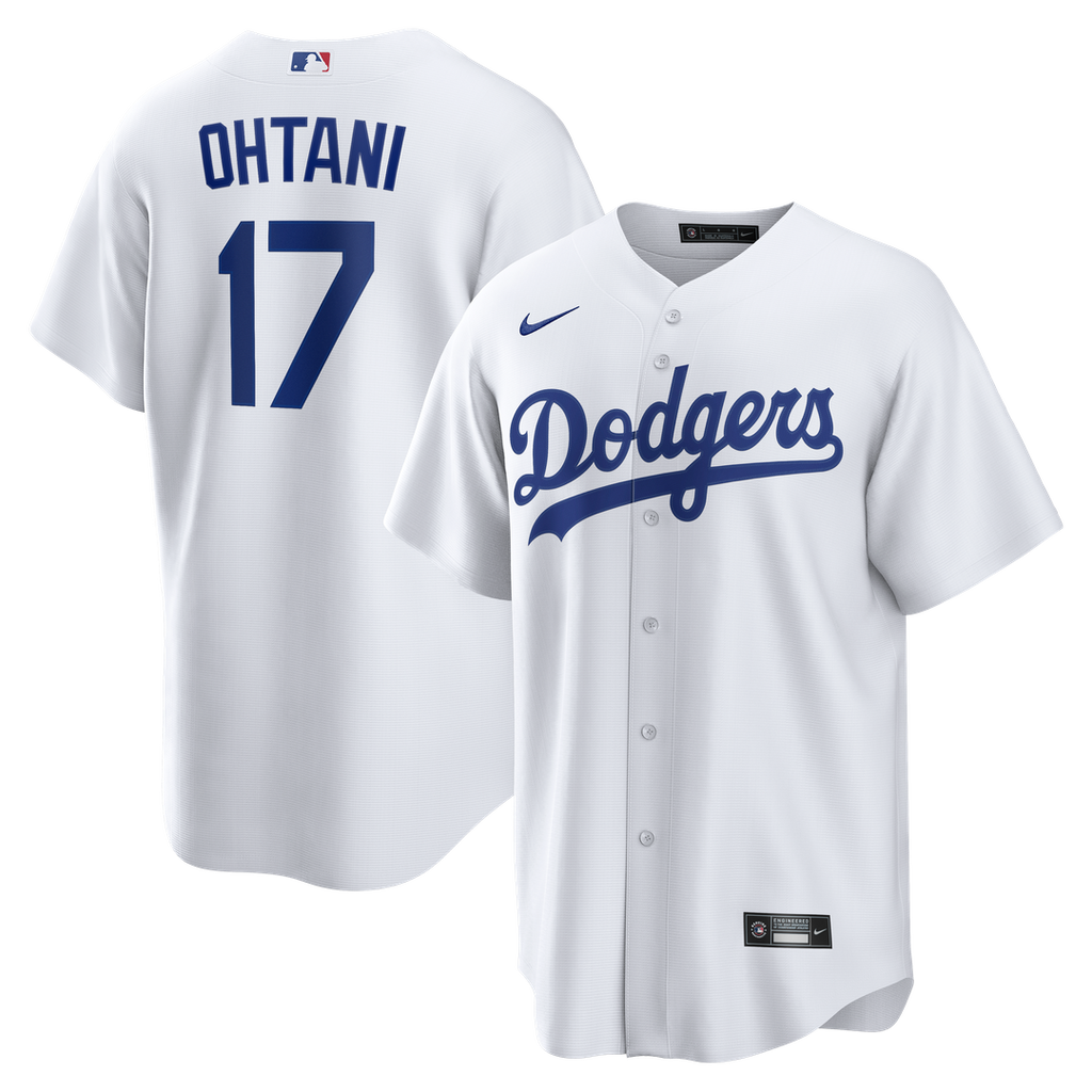 Los Angeles Dodgers Nike Shohei Ohtani Home Replica Baseball Jersey - White