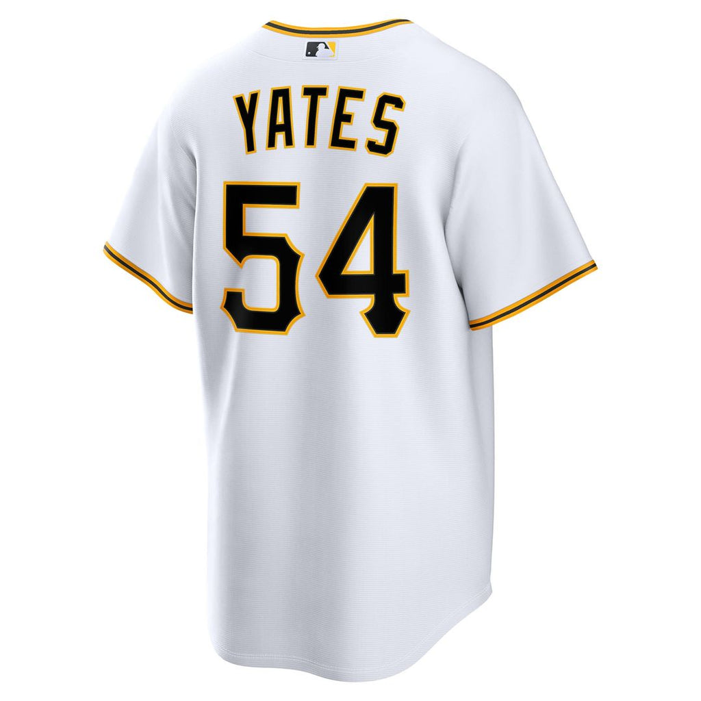 Pittsburgh Pirates Nike Kirby Yates Home Replica Baseball Jersey - White