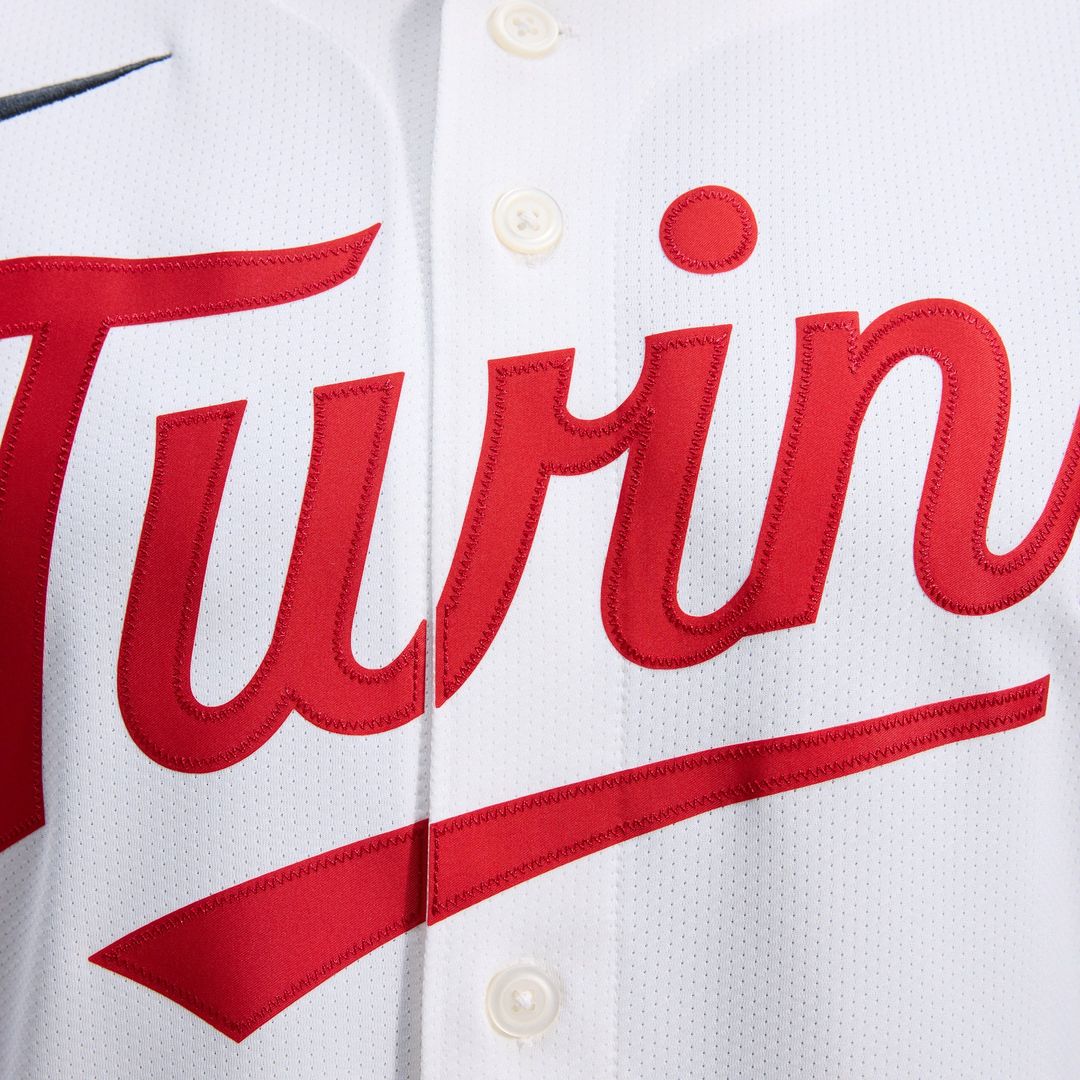 Minnesota Twins Nike Home Limited Baseball Jersey - White