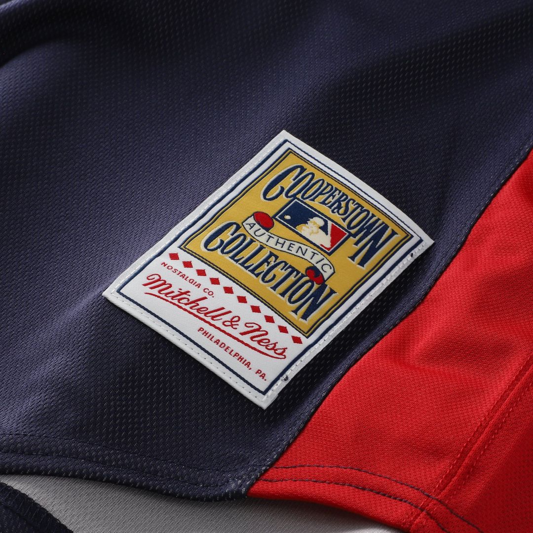 Atlanta Braves Mitchell & Ness Chipper Jones Authentic Batting Practice Baseball Jersey - Navy