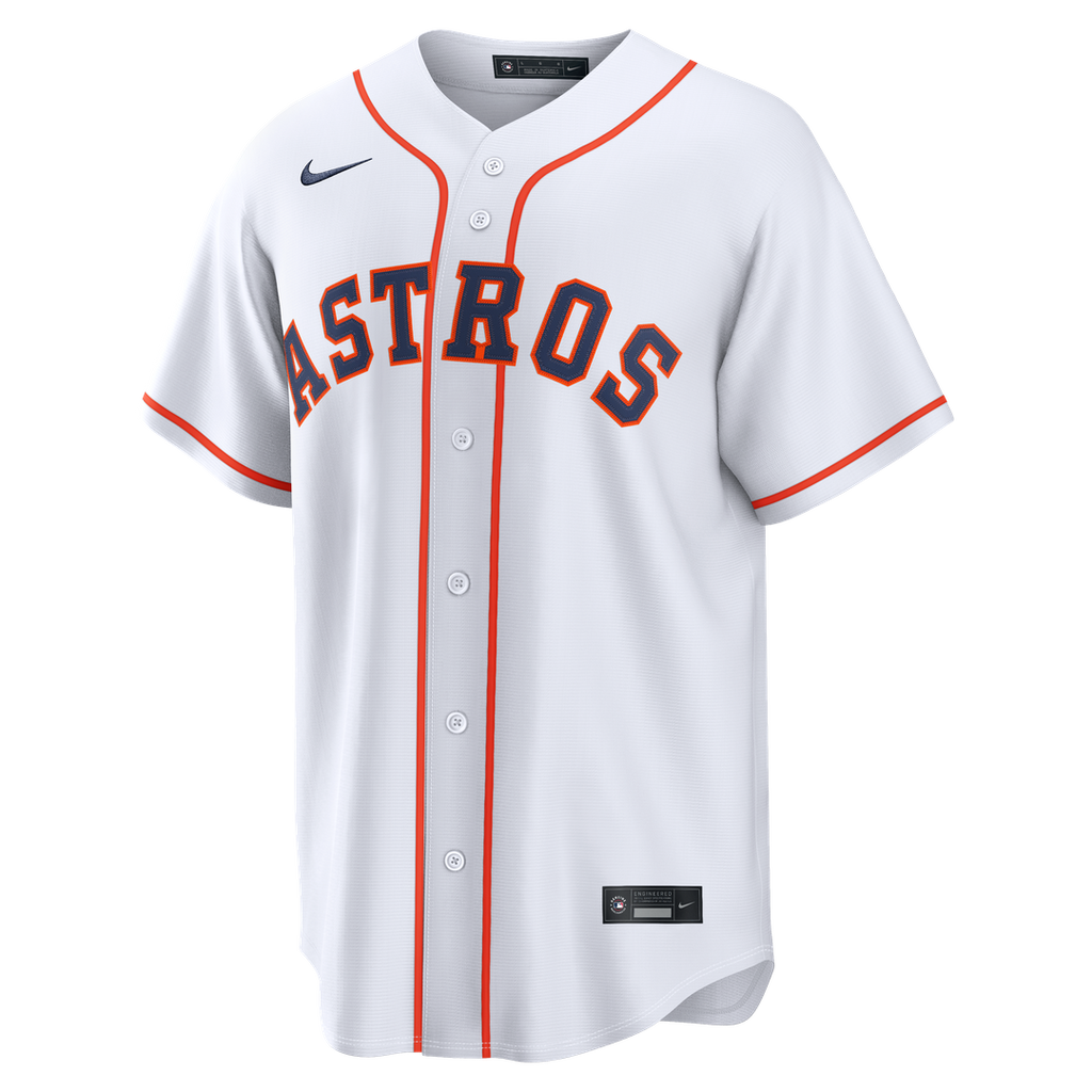 Houston Astros Nike Home Replica Baseball Jersey - White