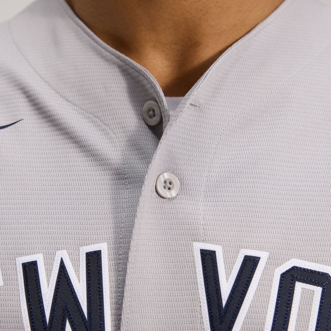 New York Yankees Nike Anthony Volpe Road Replica Baseball Jersey - Gray