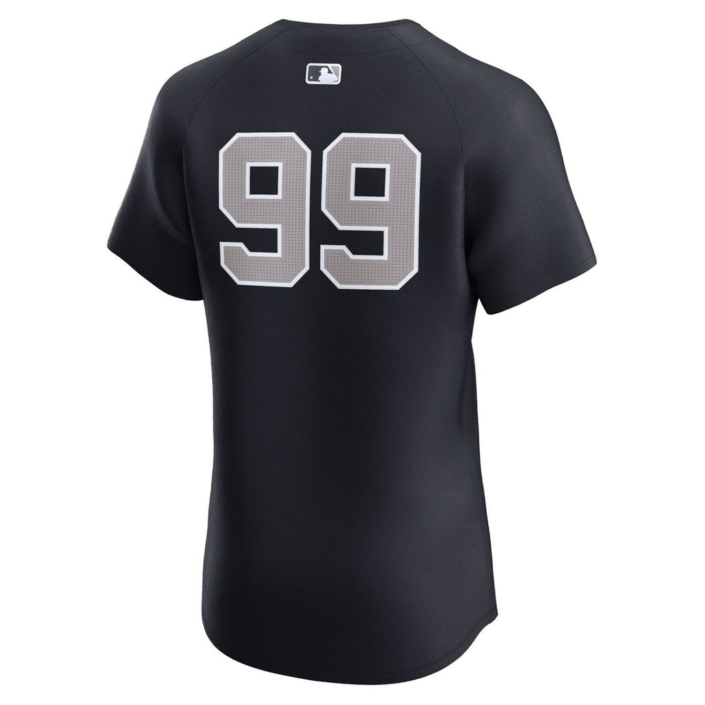 New York Yankees Nike Aaron Judge Alternate 1 Elite Baseball Jersey - Navy