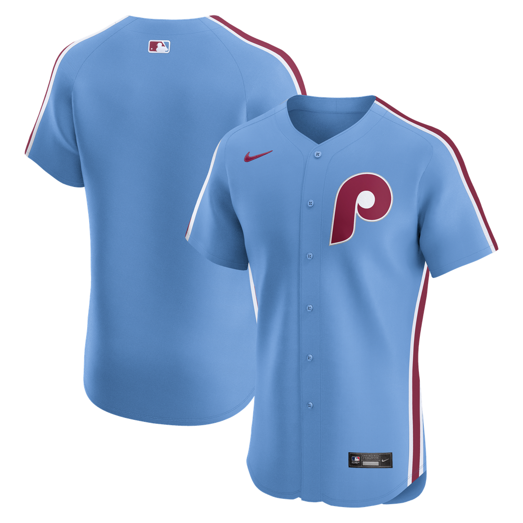 Philadelphia Phillies Nike Alternate 2 Elite Baseball Jersey - Cream