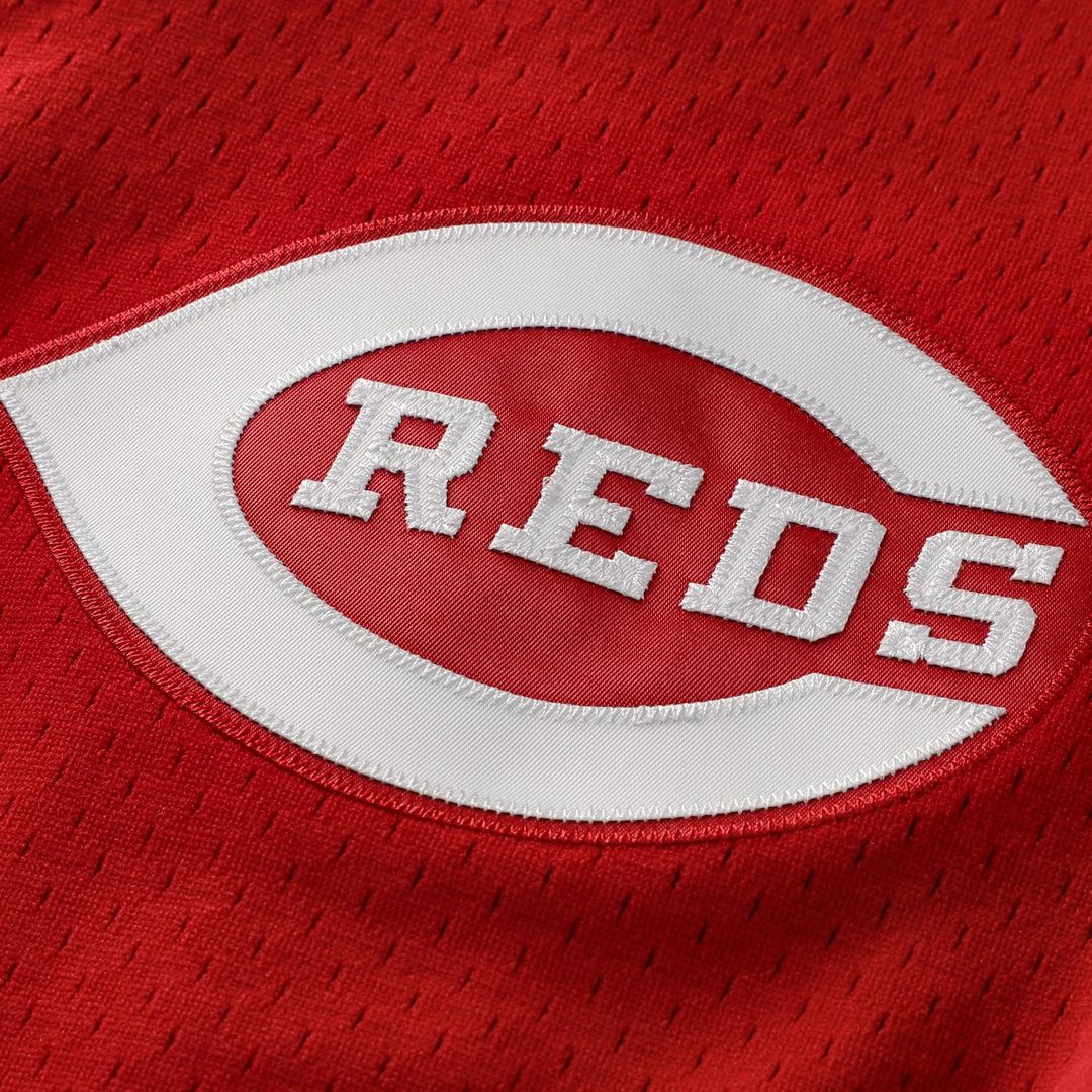 Cincinnati Reds Mitchell & Ness Johnny Bench Cooperstown Collection Big & Tall Mesh Batting Practice Baseball Jersey - Red