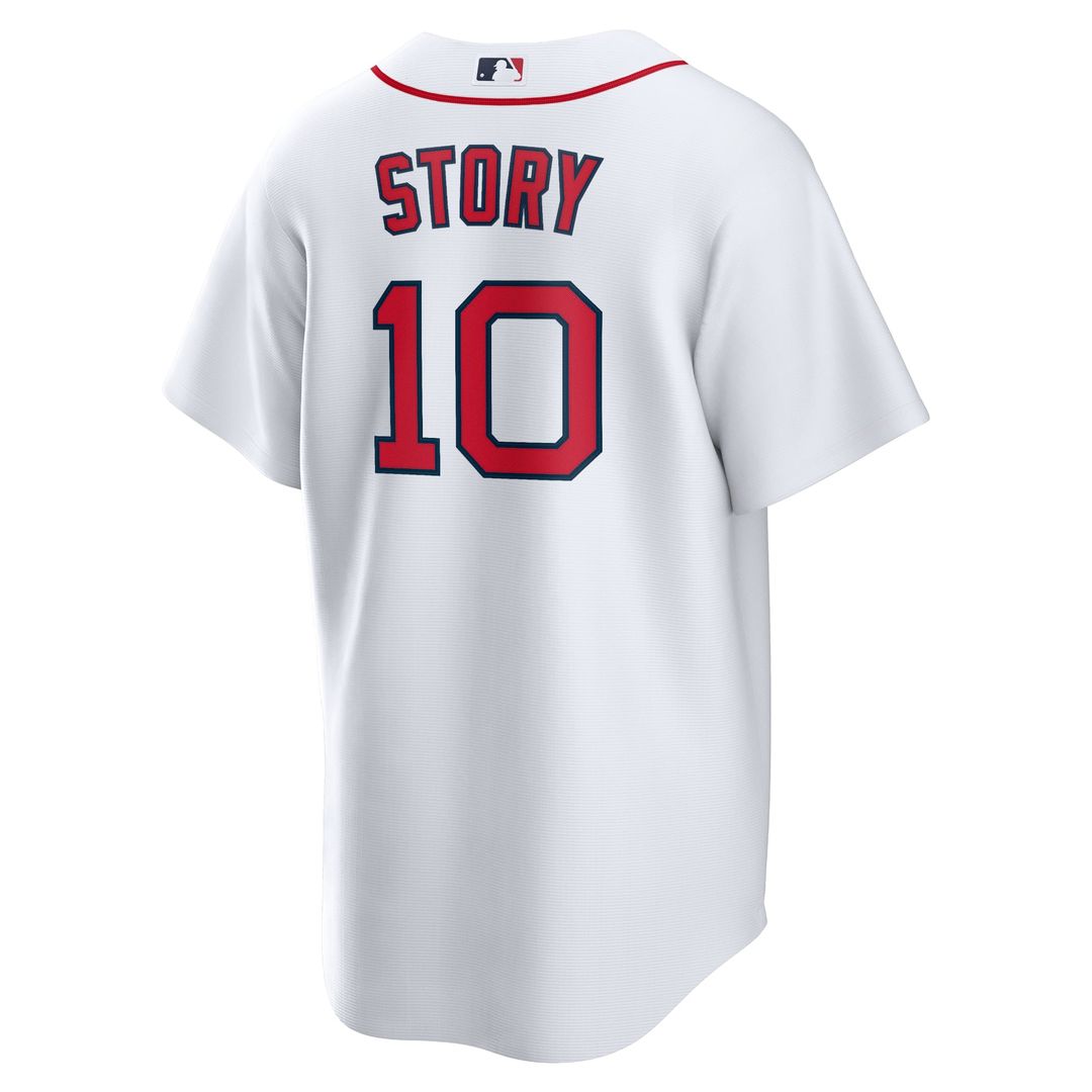 Boston Red Sox Nike Trevor Story Home Replica Baseball Jersey - White
