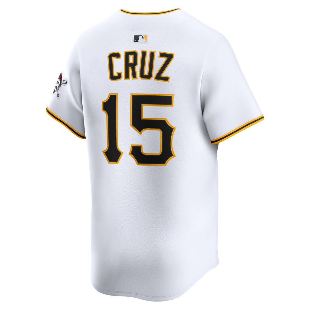 Pittsburgh Pirates Nike Oneil Cruz Home Limited Baseball Jersey - White