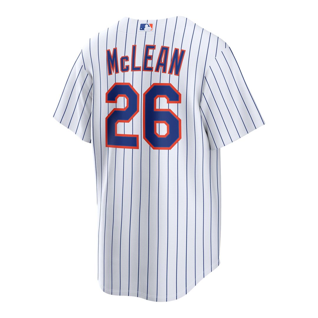 New York Mets Nike Nolan McLean Home Replica Baseball Jersey - White