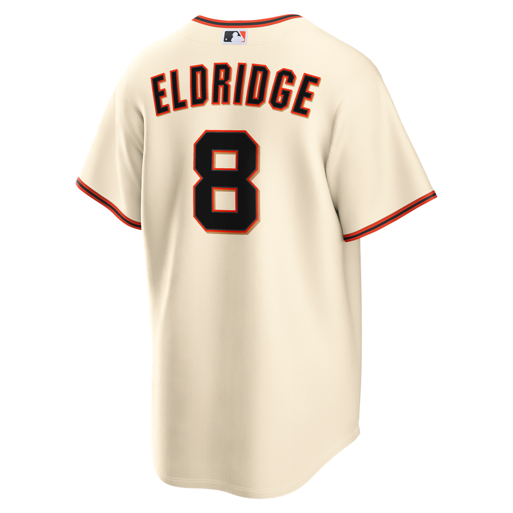 San Francisco Giants Nike Bryce Eldridge Home Replica Baseball Jersey - Cream