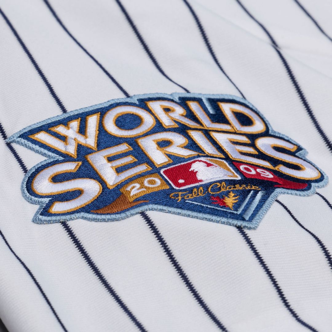 New York Yankees Mitchell & Ness CC Sabathia 2009 Cooperstown Collection Authentic Baseball Jersey - White