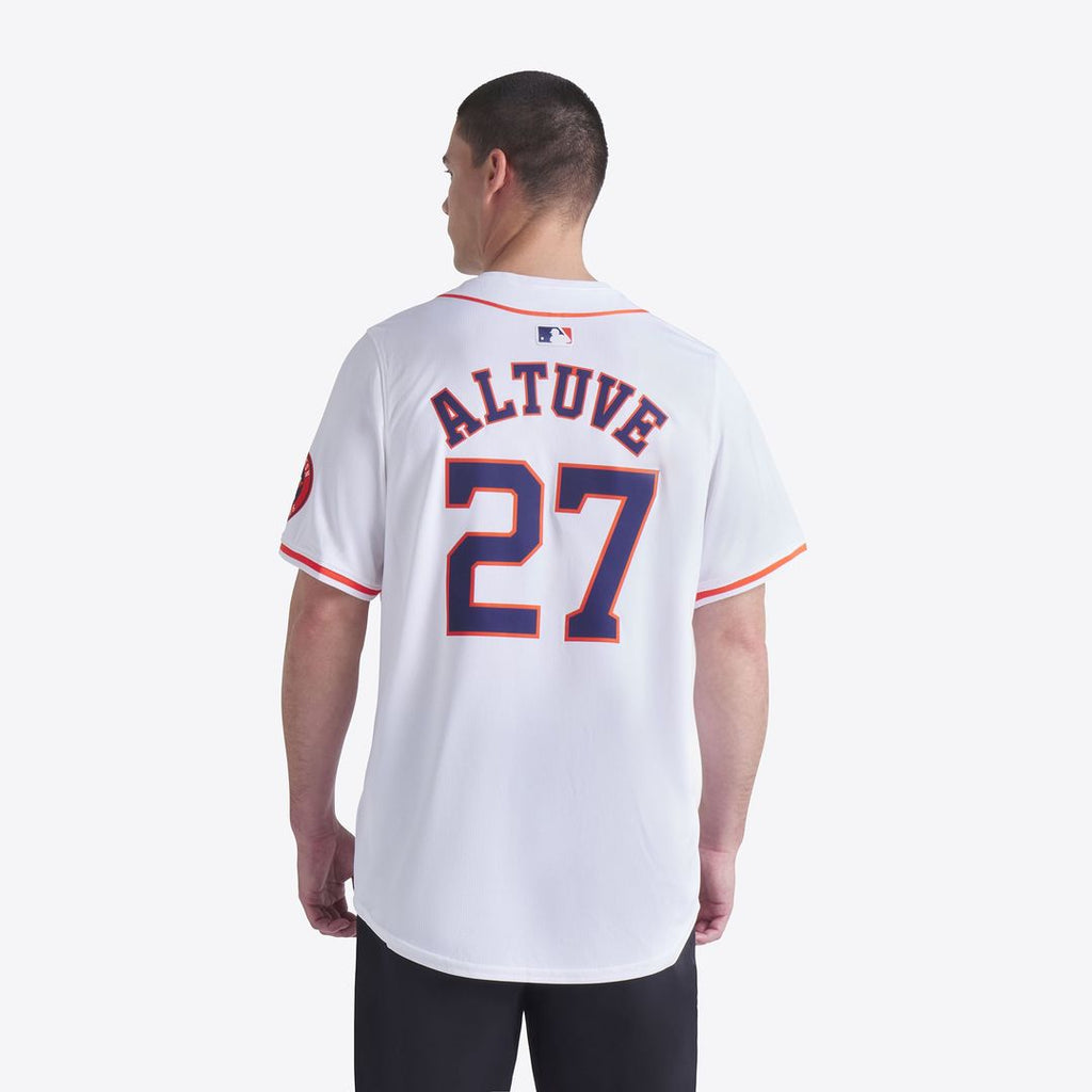 Houston Astros Nike Jose Altuve Home Limited Baseball Jersey - White